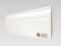 Плинтус МДФ белый TeckWood Белый Модерн 2150 x 100 x 16 мм