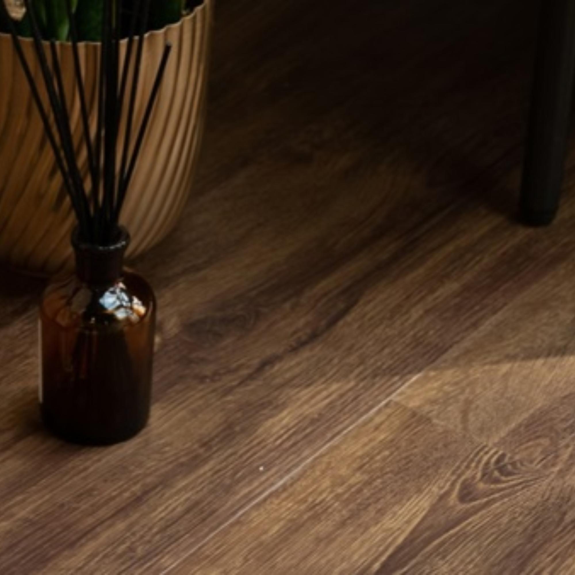 Клеевая кварцвиниловая плитка Alpine Floor, ULTRA - ДУБ МЕДОВЫЙ ECO 5-17
