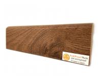 Плинтус МДФ цветной TeckWood Дуб Западный 2150 x 75 x 16 мм