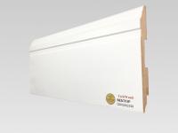 Плинтус МДФ белый TeckWood Белый Вектор 2150 x 120 x 16 мм