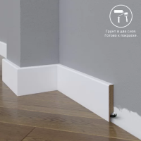 Плинтус МДФ Madest Decor 09-072-12 под окраску 2400 x 72 x 12