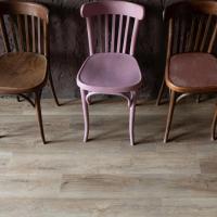 Кварцвиниловая плитка Vinilam Glue Дуб Амберг