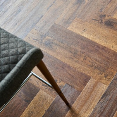 Кварцвиниловая плитка SPC VINILAM PARQUET HERRINGBONE Паркет Парижский