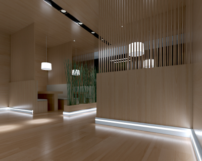 Плинтус Evrowood PN 021 LED для светодиодной подсветки 2000 x 70 x 16