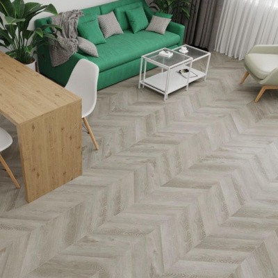 Кварцвиниловая плитка SPC Alpine Floor CHEVRON ALPINE Eco 18-1 Дуб Фантазия
