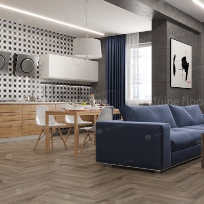 Кварцвиниловая плитка SPC Alpine Floor PARQUET LIGHT Eco 13-15 Дуб Исида