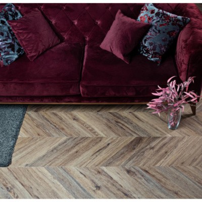 Кварцвиниловая плитка SPC VINILAM PARQUET CHEVRON Лувр