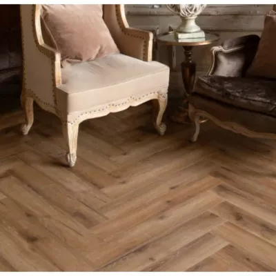 Кварцвиниловая плитка SPC VinilPol Herringbone Паркет Франческо
