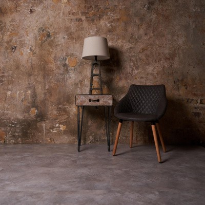 Кварцвиниловая плитка VINILAM CERAMO XXL STONE 2,5 мм Бетон