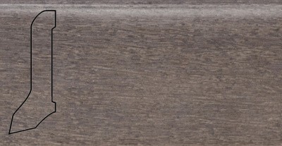 Плинтус шпонированный La San Marco Profili Дуб Клауд 2500 x 60 x 22