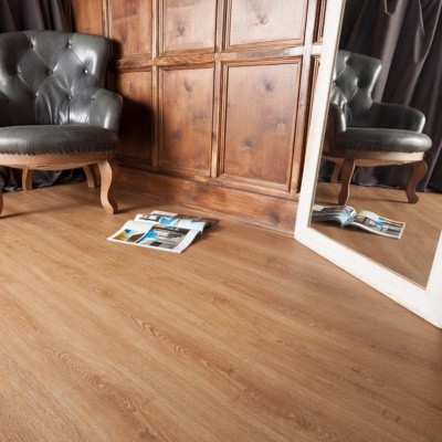 Кварцвиниловая плитка Aquafloor RealWood AF6052 GLUE