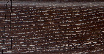 Плинтус шпонированный La San Marco Profili Дуб Stratus Black 2500 x 80 x 16