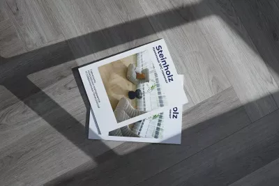 Кварцвиниловая плитка SPC Steinholz Herringbone Дахштайн