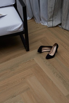 Кварцвиниловая плитка SPC Steinholz Herringbone Тироль