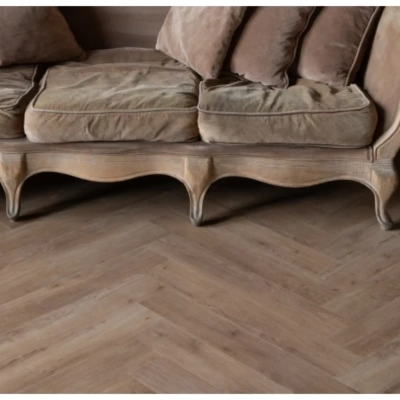 Кварцвиниловая плитка SPC VinilPol Herringbone Паркет Бруно