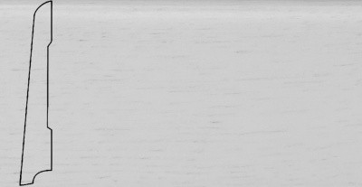 Плинтус шпонированный La San Marco Profili Дуб White Stone 2500 x 80 x 16