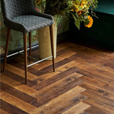 Кварцвиниловая плитка SPC VINILAM PARQUET HERRINGBONE Паркет Парижский