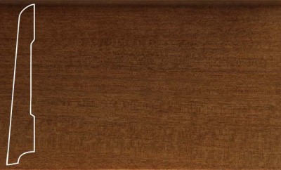 Плинтус шпонированный La San Marco Profili Танганика 2500 x 80 x 16