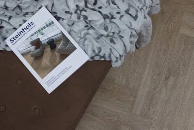 Кварцвиниловая плитка SPC Steinholz Herringbone Ульрих