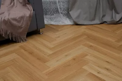 Кварцвиниловая плитка SPC Steinholz Herringbone Халлайн