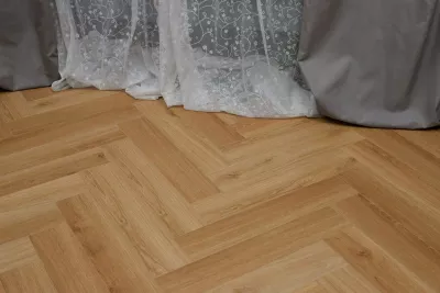 Кварцвиниловая плитка SPC Steinholz Herringbone Халлайн