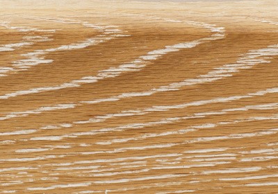 Плинтус массивный Magestik Floor Дуб Беленый (браш) 2200 х 90 х 18