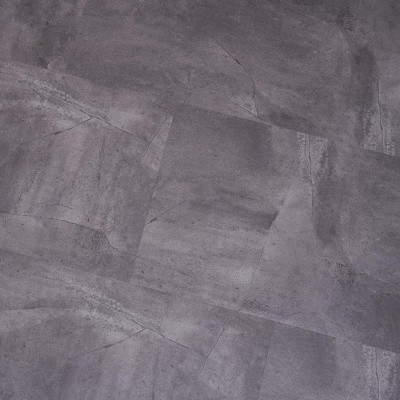 Кварцвиниловая плитка SPC VINILAM CERAMO STONE Серый Бетон