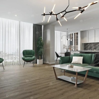 Кварцвиниловая плитка SPC Alpine Floor SOLO PLUS Eco 14-301 Ларгетто