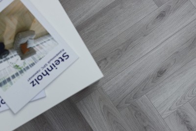 Кварцвиниловая плитка SPC Steinholz Herringbone Дахштайн