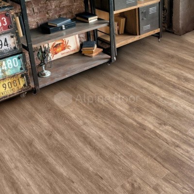 Кварцвиниловая плитка SPC Alpine Floor GRAND SEQUOIA  Eco 11-11 Гранд Секвойя Маслина