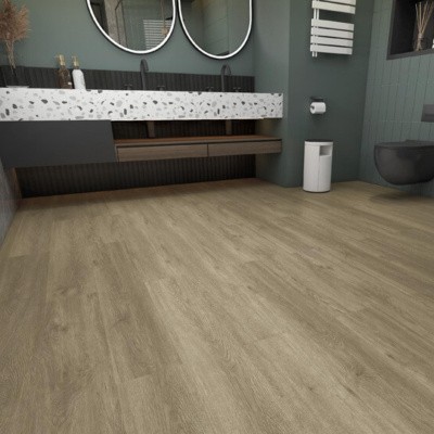 Кварцвиниловая плитка SPC Aquamax Virtuose Дуб Студио