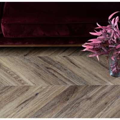 Кварцвиниловая плитка SPC VINILAM PARQUET CHEVRON Лувр