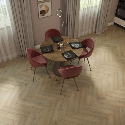 Кварцвиниловая плитка SPC Steinholz Herringbone Тироль