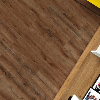 Кварцвиниловая плитка EcoClick EcoRich Дуб Кроули клеевой