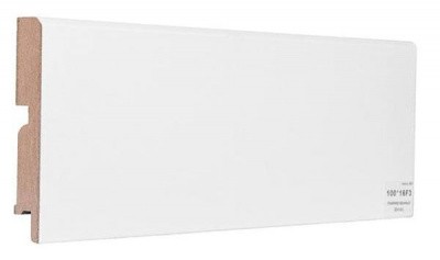 Плинтус Finitura Dekor МДФ ламинированный П100F3 фаска 3 мм 100 х 16 х 2400