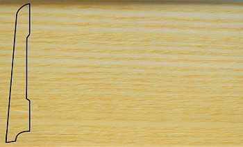 Плинтус шпонированный La San Marco Profili Ясень 2500 x 80 x 16